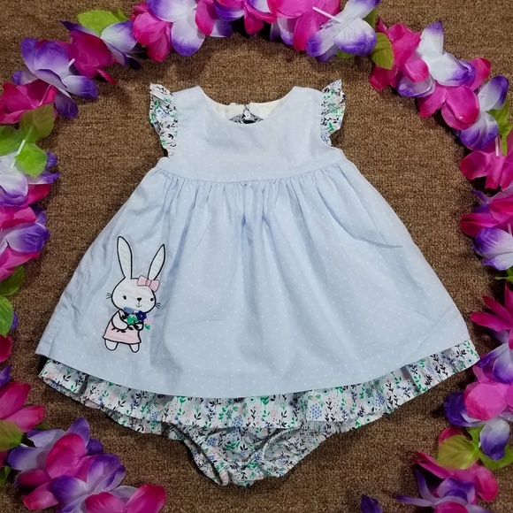 Gymboree Other - 2/$20 Gymboree Easter bunny spring dress
